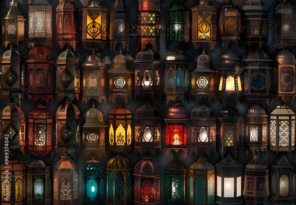 Ramadan Lanterns: Intricate Patterns and Vibrant Colors Ramadan Lanterns: Intricate Patterns and Vibrant Colors