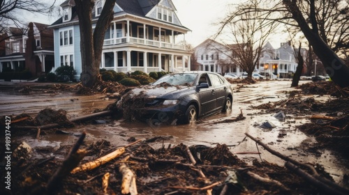 Texas winter storms  flooding, damage, and community emergency response amid climate change