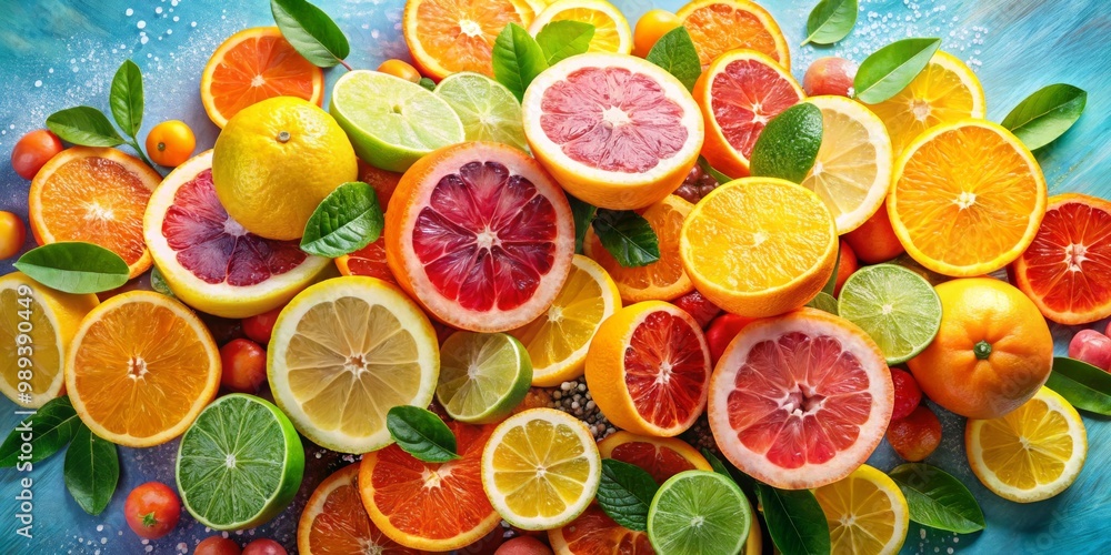 Citrus Fruit Collage A Vibrant Mix of Oranges, Lemons, Limes, and Grapefruits, Food Photography, Citrus Citrus Fruit Collage A Vibrant Mix of Oranges, Lemons, Limes, and Grapefruits, Food Photography, Citrus