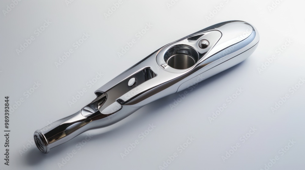 Obraz premium Chrome-Plated Metal Tool