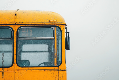 Bus On White Background