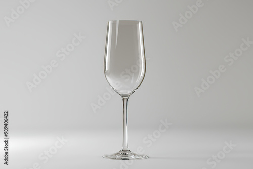 Champagne Glass Isolated On...