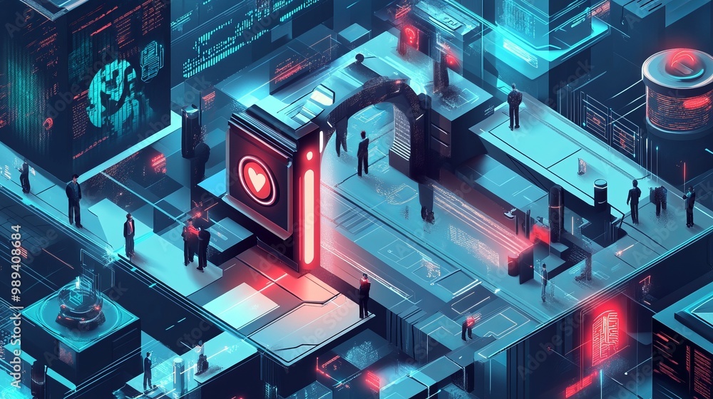 An illustration of DevOps and DevSecOps, focusing on integrating ...