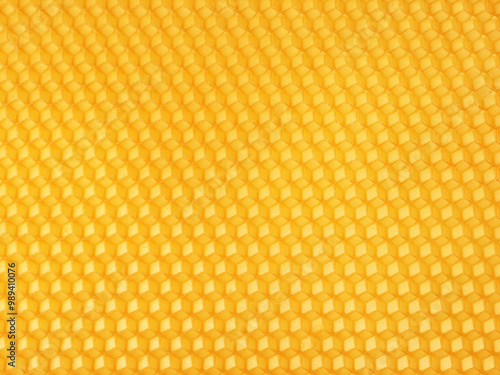 Bee honeycomb background. Beeswax texture