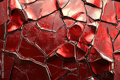 Red Foil Background