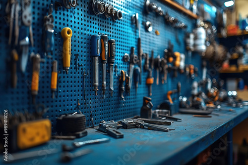 Repair Shop Background