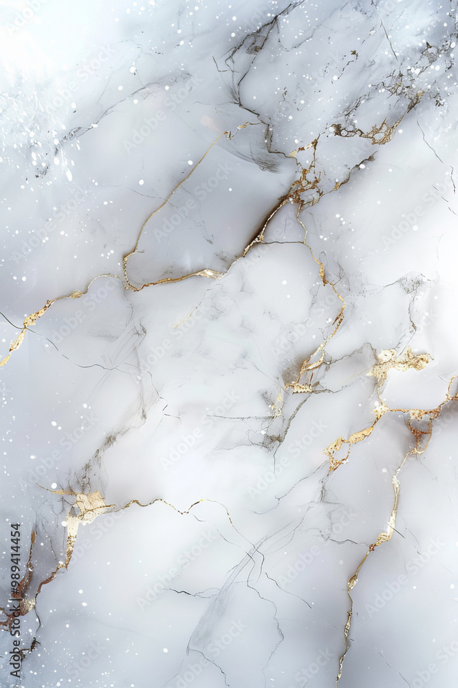 White marble texture with delicate gold veins and soft abstract details White marble texture with delicate gold veins and soft abstract details