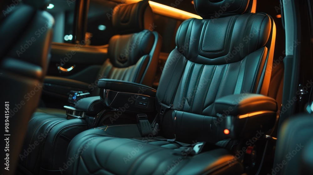 Obraz premium Luxury Car Interior Design