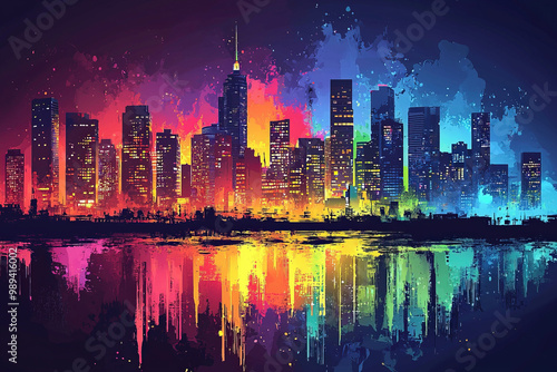 Urban Music Background