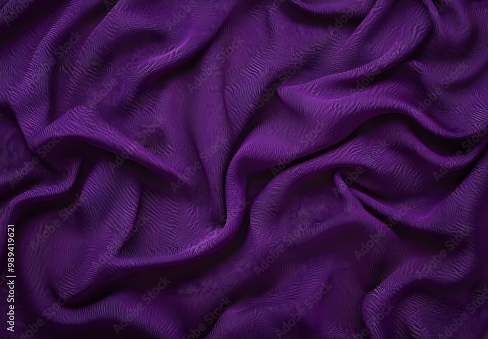 Obraz premium Purple Fabric Texture Background - High Resolution Flat Lay