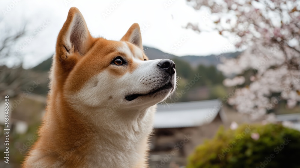 日本の田舎で秋田犬と春の犬ハイキングアドベンチャー 日本の田舎で秋田犬と春の犬ハイキングアドベンチャー