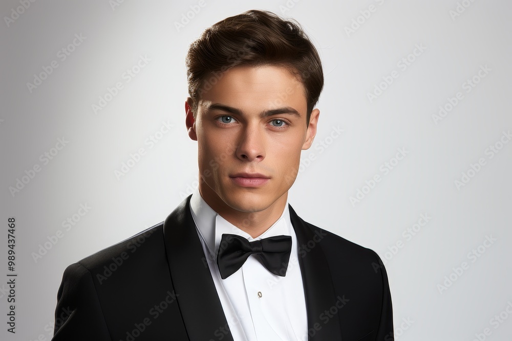 Timeless Business Portrait on Pristine White Timeless Business Portrait on Pristine White