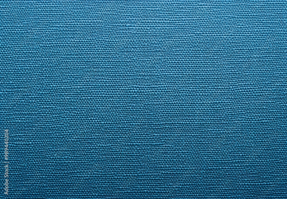 Fototapeta premium Light Blue Woven Fabric Texture Background