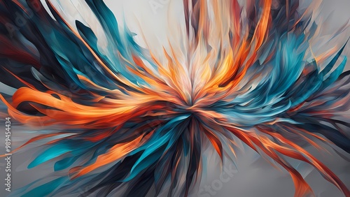 abstract fractal background