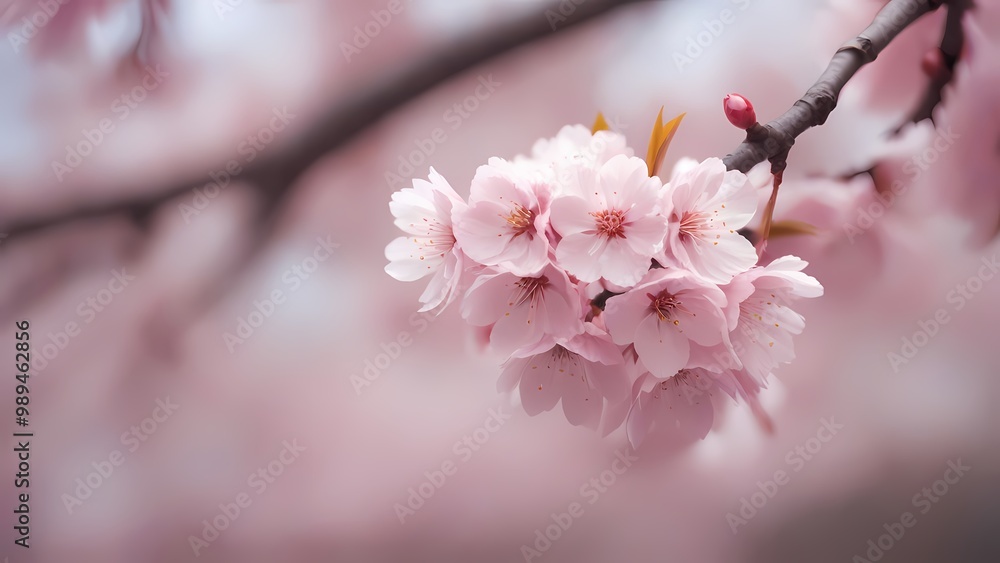 Fototapeta premium pink cherry blossoms