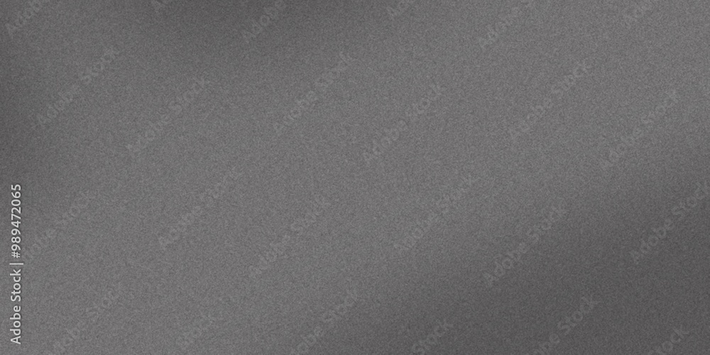 A smooth gradient in shades of grey, with subtle grainy noise texture and a blurred effect, perfect for use as a dark background in cover or header designs.