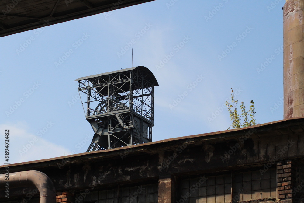 Old red brick and metal buildings in Closed metallurgical plant in Lower Vitkovice, part of famous tourist industrial complex, Ostrava, Czech Republic
Old red brick and metal buildings in Closed metallurgical plant in Lower Vitkovice, part of famous tourist industrial complex, Ostrava, Czech Republic
