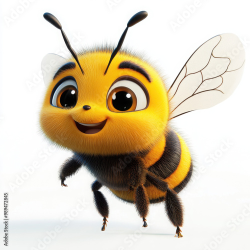 3d bee cartoon