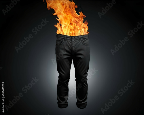 Pants on fire. Author Artist Nadia Russ.