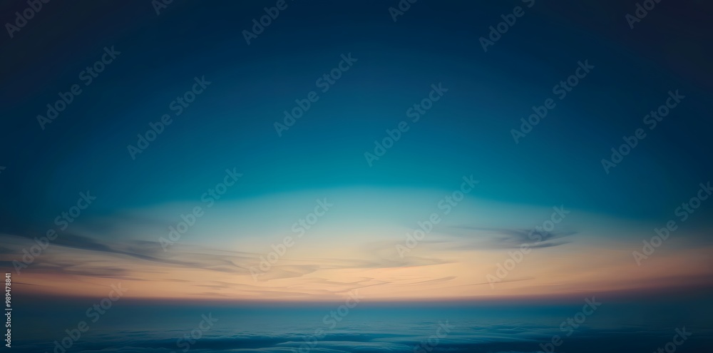 Abstract Blue and Beige Gradient Sky Background Abstract Blue and Beige Gradient Sky Background