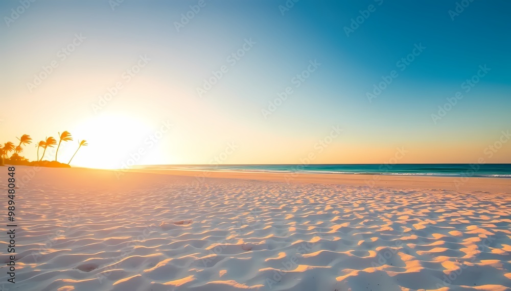 Obraz premium sunset over the sea