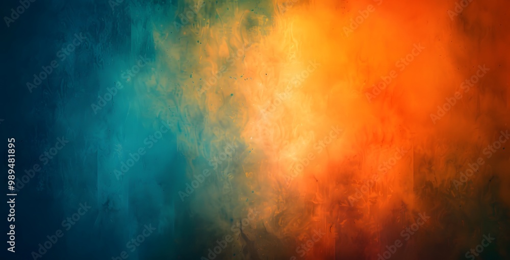 Fototapeta premium Abstract Blurred Gradient Background with Film Effect
