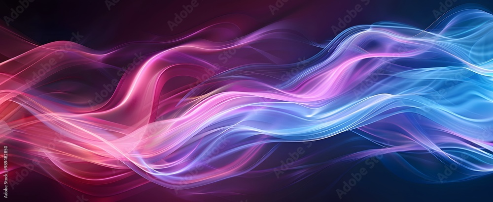 Abstract Pink Purple Blue Wavy Lines Background Abstract Pink Purple Blue Wavy Lines Background