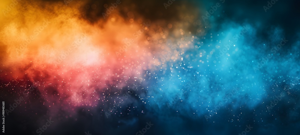 Abstract Blurred Rainbow Color Background with Grainy Texture Abstract Blurred Rainbow Color Background with Grainy Texture