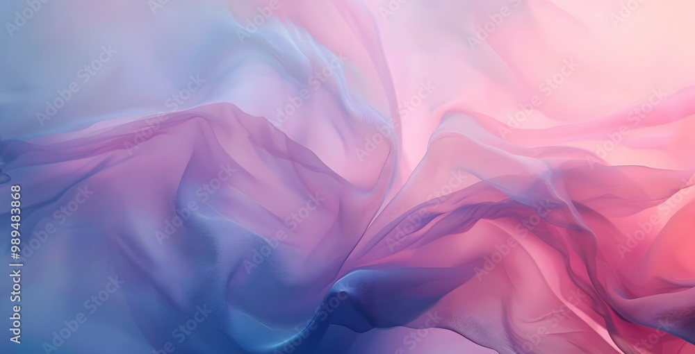 Obraz premium Abstract Pink And Blue Blurred Shapes Background