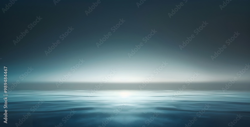 Abstract Blue And Grey Gradient Background With Softly Blurred Edges Abstract Blue And Grey Gradient Background With Softly Blurred Edges