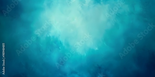 Abstract Blue and Turquoise Gradient Background