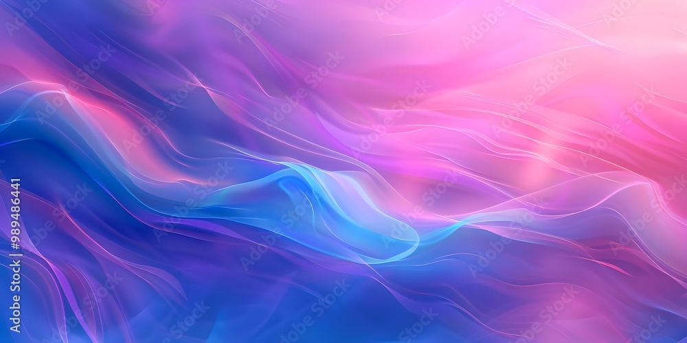 Abstract Blue Pink Gradient Wave Background Abstract Blue Pink Gradient Wave Background