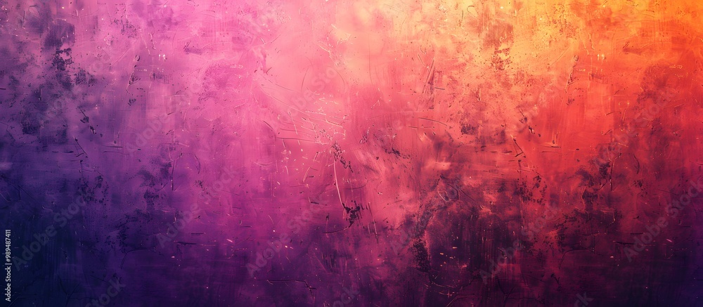 Abstract Grainy Texture with Pink Orange Purple Gradient Abstract Grainy Texture with Pink Orange Purple Gradient