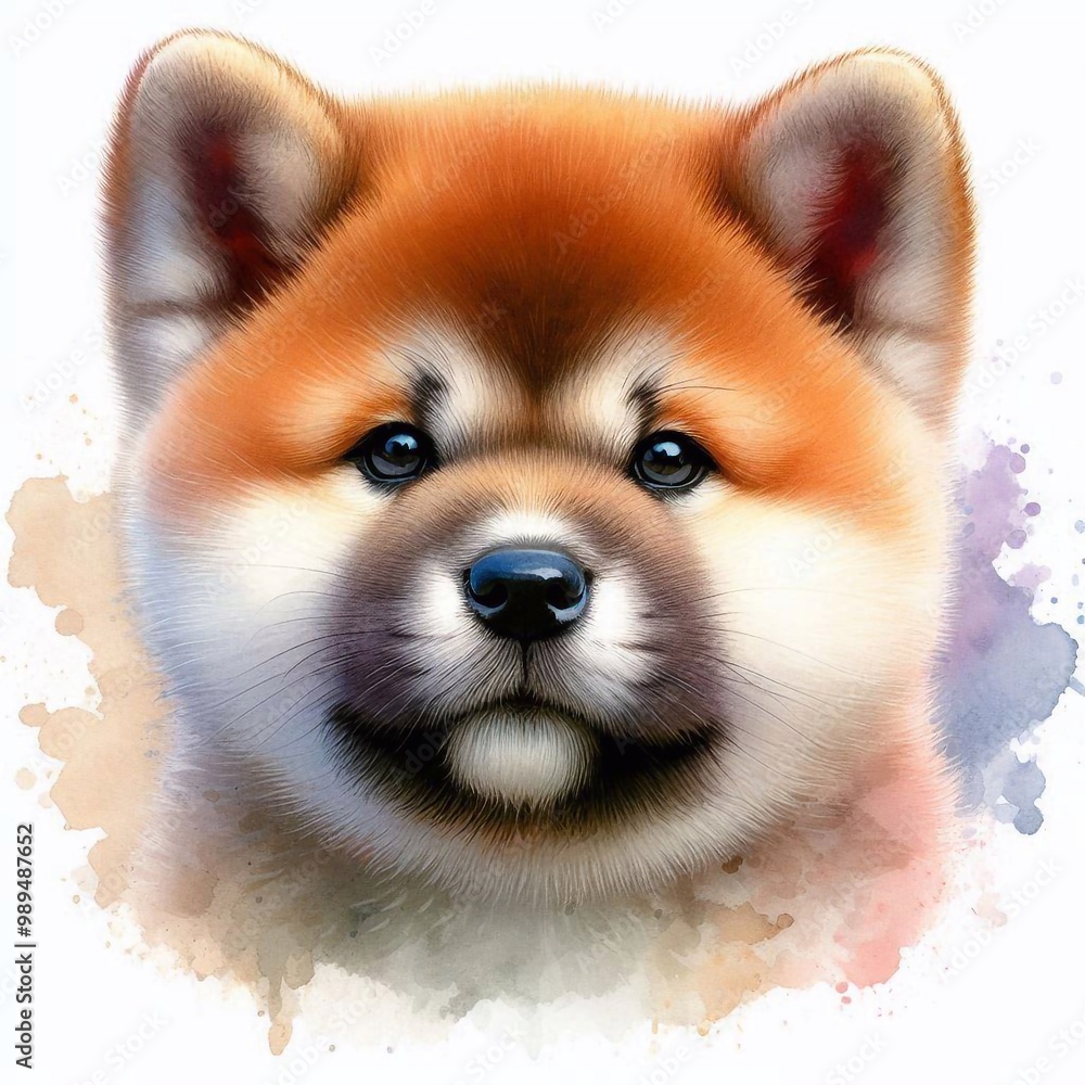Obraz premium Akita Inu - Shibu