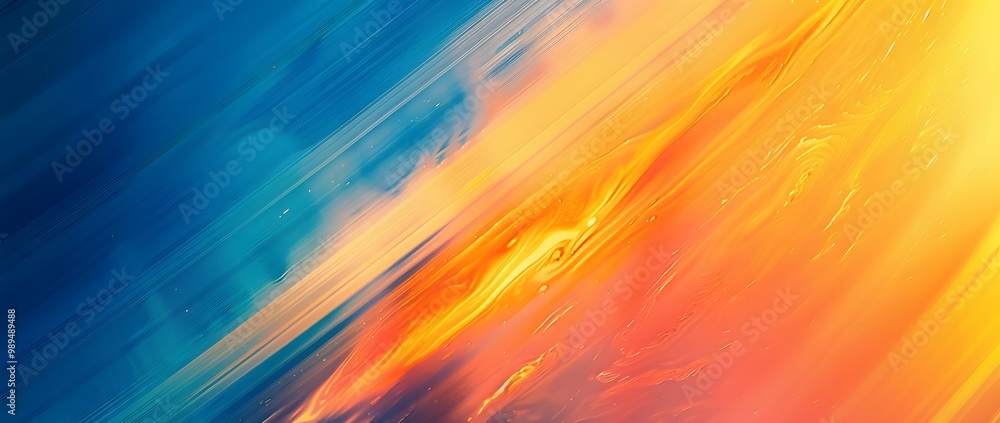 Obraz premium Abstract Gradient Background with Saturn Texture