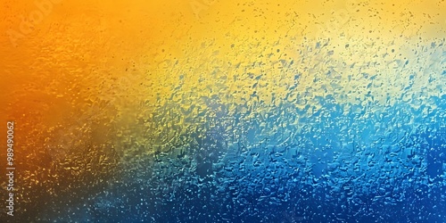 Wallpaper Mural Abstract Gradient Background with Blue, Yellow and Orange Colors Torontodigital.ca