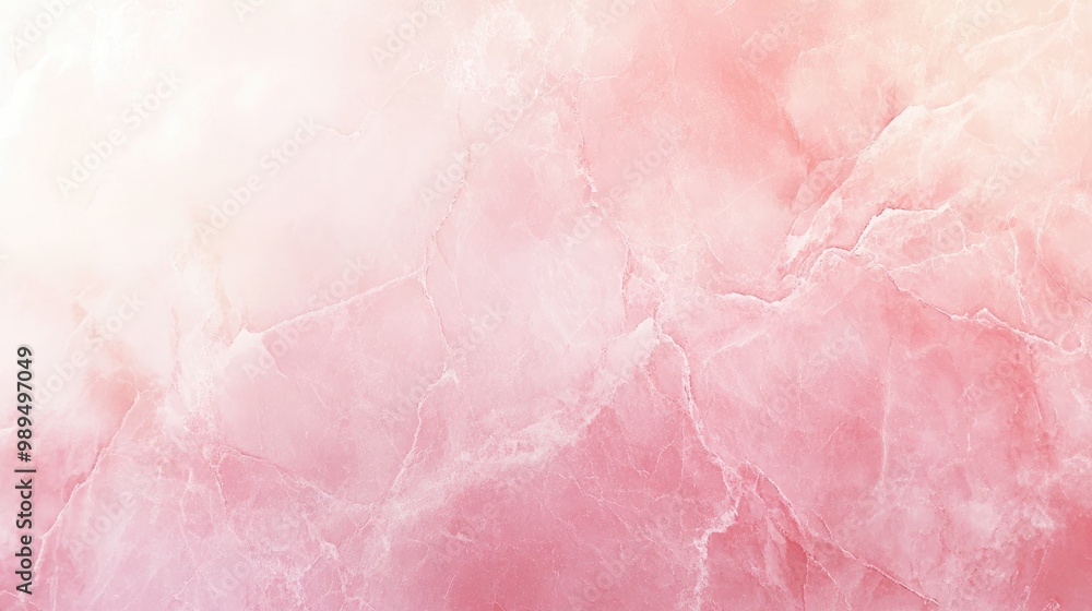 Fototapeta premium Elegant light pink marble texture with a soft background
