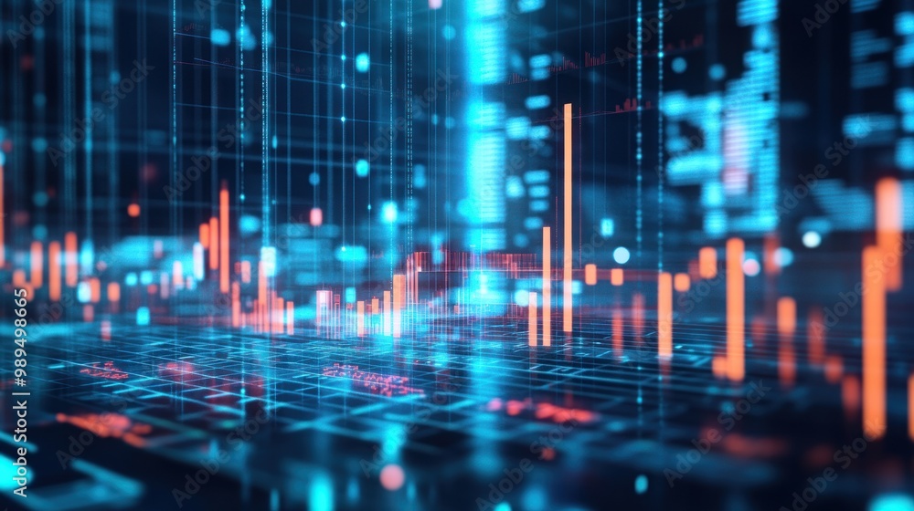 Abstract Digital Data Visualization Abstract Digital Data Visualization