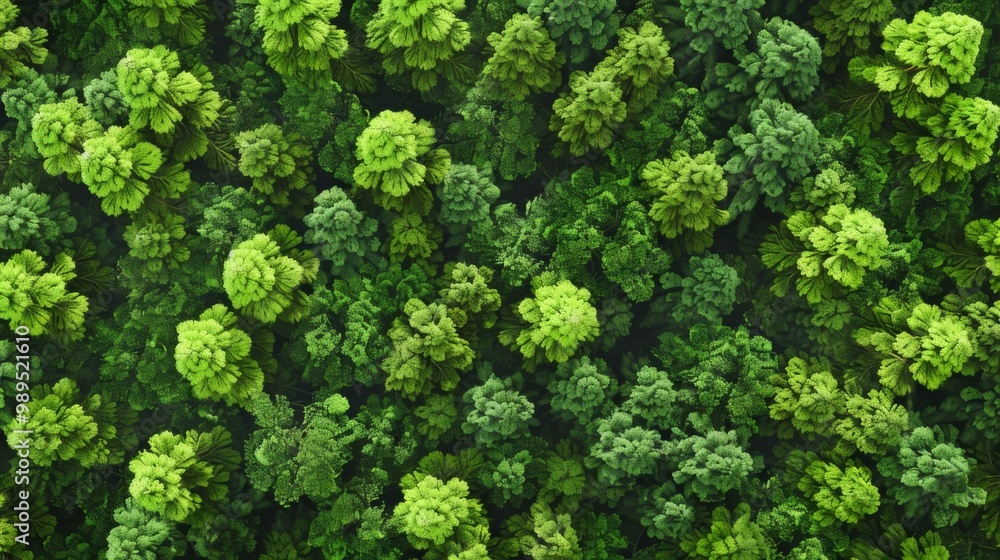 Forest landscape pattern background top view generated by ai Forest landscape pattern background top view generated by ai