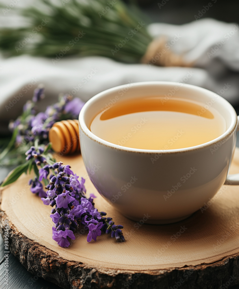 Lavender earl grey tea with honey Lavender earl grey tea with honey