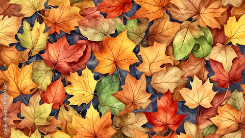 autumn leaves background
