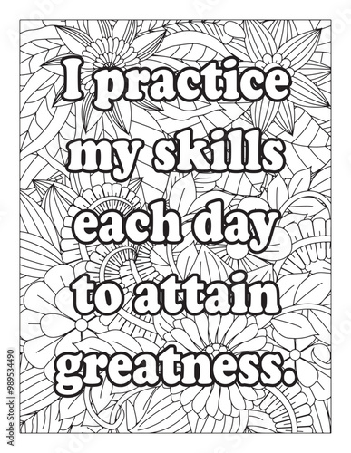 Relax yourself with our inspiring quote coloring pages! Proverbs, Sayings, Famous quotes included into beautiful and various patterns to color. Motivational quote coloring page. Inspirational quotes.