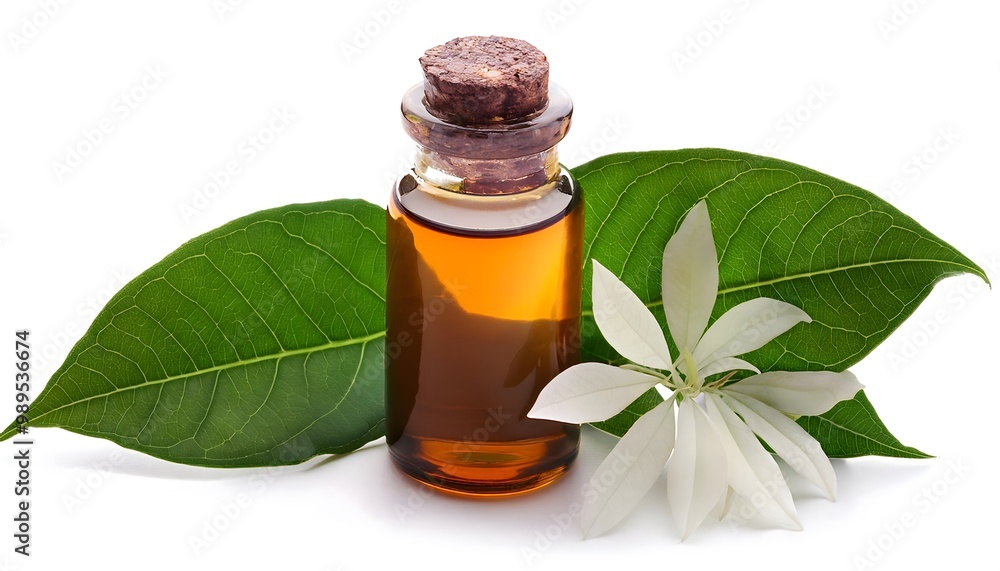 Ravintsara Essential Oil with Ravintsara Leaves Ravintsara Essential Oil with Ravintsara Leaves