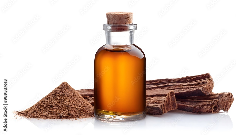 Sandalwood Essential Oil with Sandalwood Chips Sandalwood Essential Oil with Sandalwood Chips