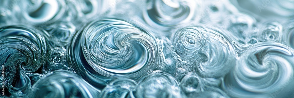 Blown glass texture with intricate, swirling patterns and light refracting through it Blown glass texture with intricate, swirling patterns and light refracting through it