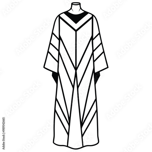 Explore this graceful coverall gown fashion vector design, perfect for modern ladies seeking elegance and style. Ideal for fashion illustrations, lookbooks, and digital apparel collections.