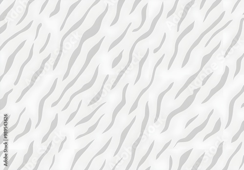 Abstract Gray Zebra Stripe Pattern