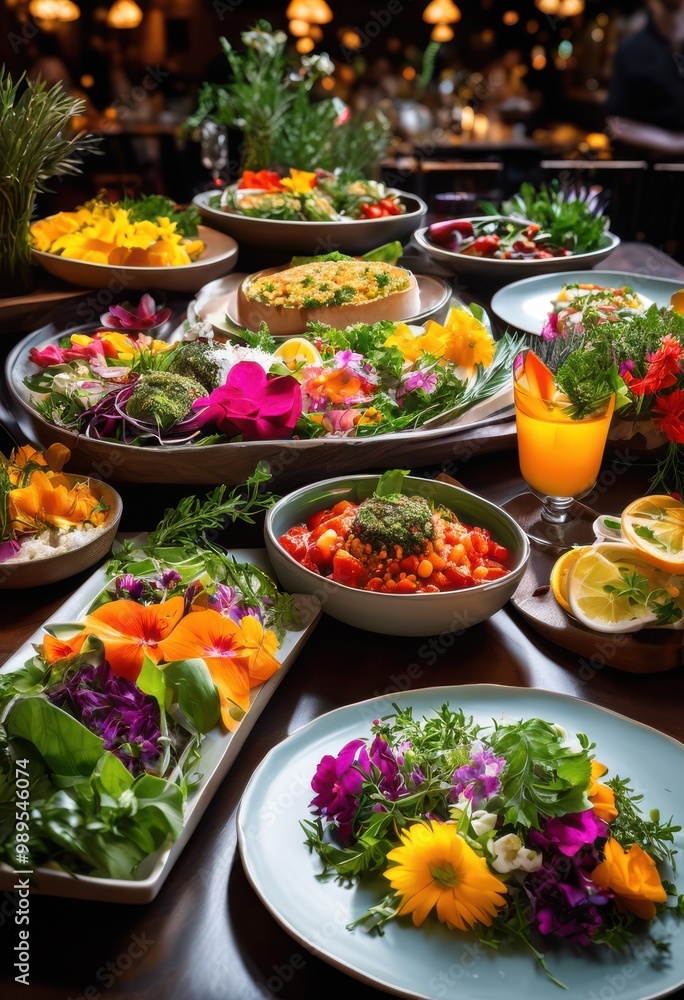 vibrant selection colorful quick service meals featuring fresh ingredients eye catching presentation, appetizing, beautiful, bright, culinary, delicious vibrant selection colorful quick service meals featuring fresh ingredients eye catching presentation, appetizing, beautiful, bright, culinary, delicious