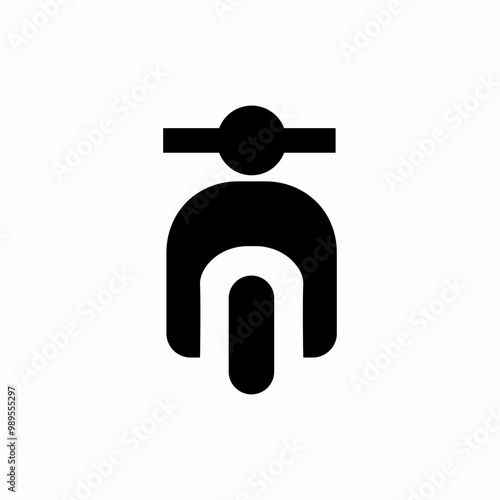 transport motocycle icon sign vector
