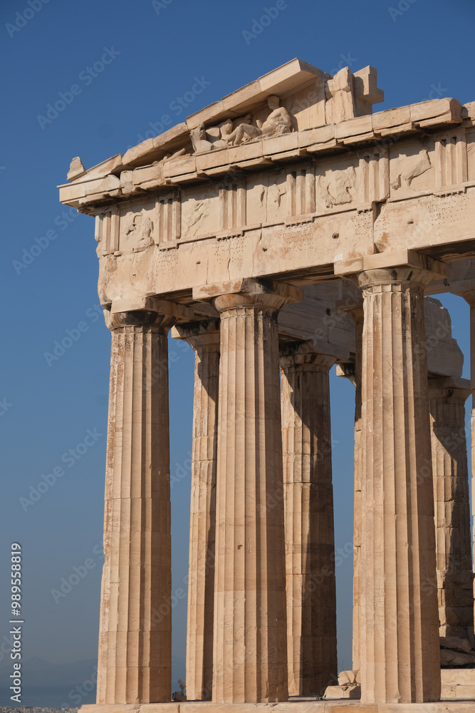 ruinas grécia estátua templo anfiteatro